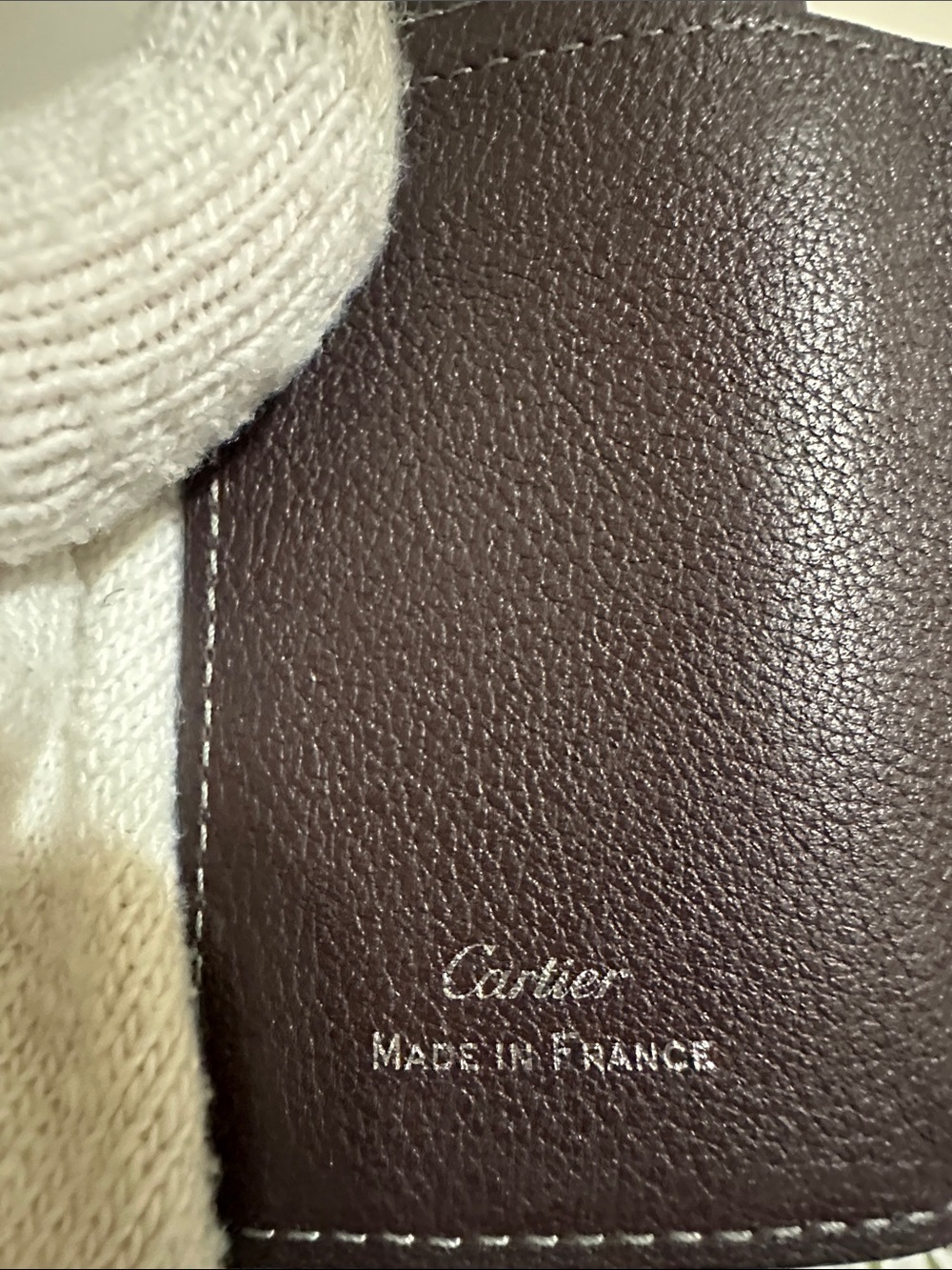 Cartier Leather Compact Wallet - Picture 10 of 15